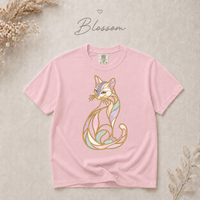 Load image into Gallery viewer, Gilded Mosaic Cat - Premium Tee in Comfort Colors - product photo 4
