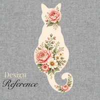 Load image into Gallery viewer, Petals &amp; Attitude floral cat premium tee worn with casual styling
