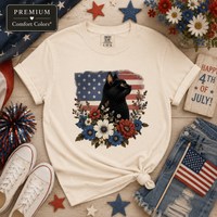 Load image into Gallery viewer, Floral Americana Cat
