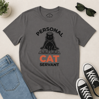 Load image into Gallery viewer, Personal Cat Servant – Must Have Cat Mom Tee