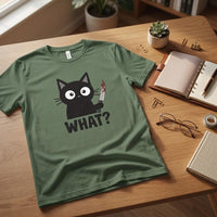 Load image into Gallery viewer, What? – Cattitude Shirt