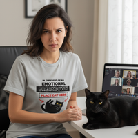 Load image into Gallery viewer, In the Event of an Emotional Breakdown - Cattitude Emergency Tee